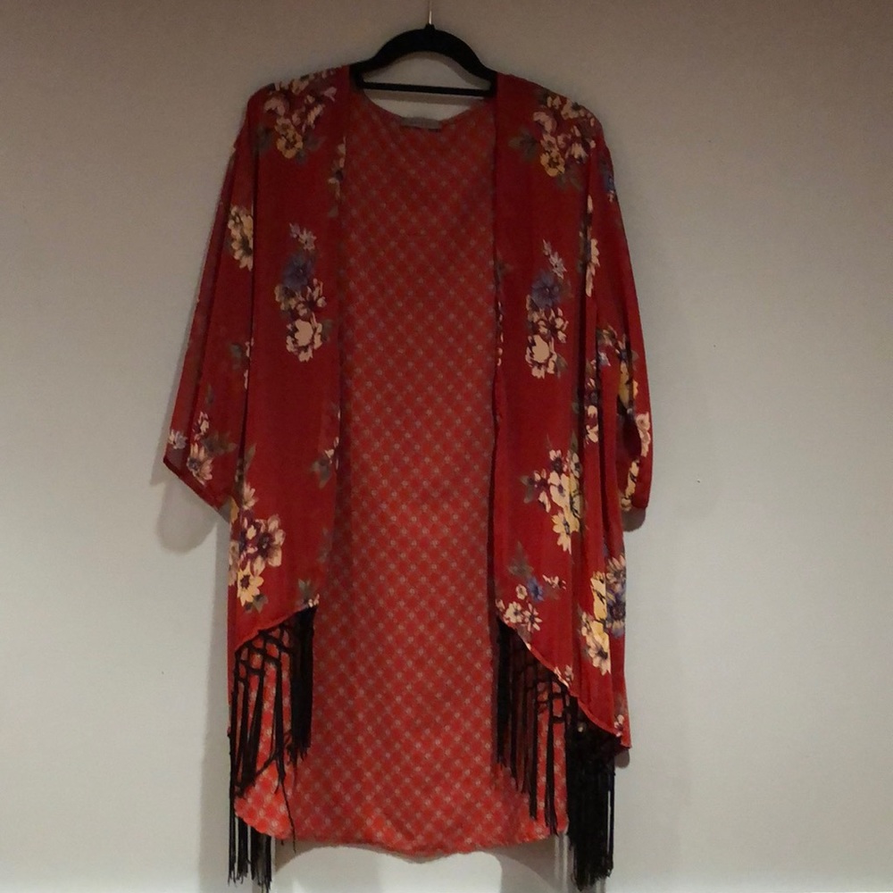 Red kimono
